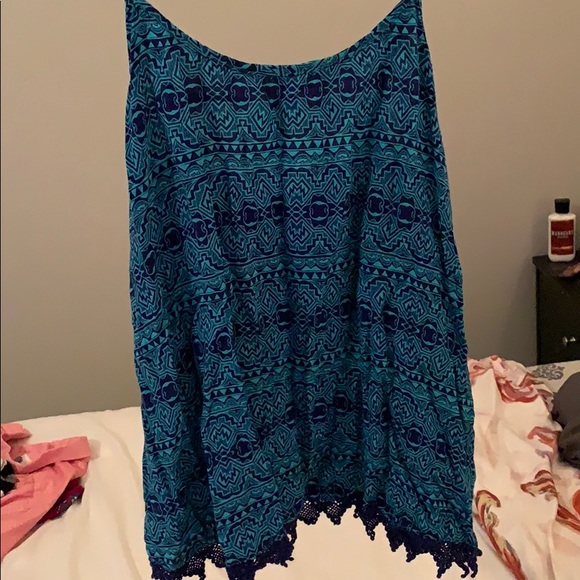 Blue tank top - Picture 2 of 4
